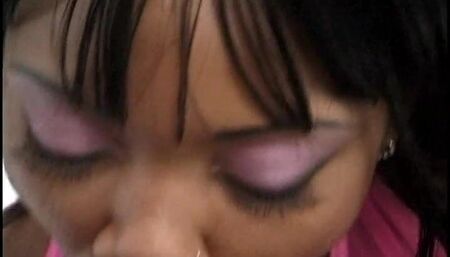 Bubble butt girlfriend gets her african pussy deep penetrated