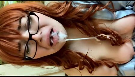 Slut gets faced fucked on the first date