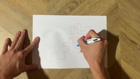 ASMR red pen writting