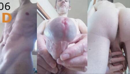 Heteroflexible K solo V206: thin slim fit muscular vascular hung older taker POV