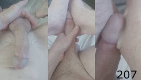 Heteroflexible K solo V207: thin slim fit muscular vascular hung older cum on feet