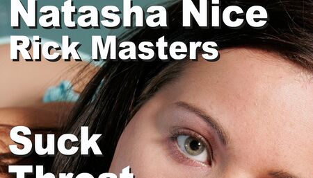 Natasha Nice & Rick Masters suck throat facial