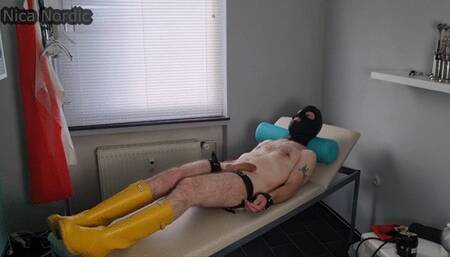 Dilation and milking in rubber gloves