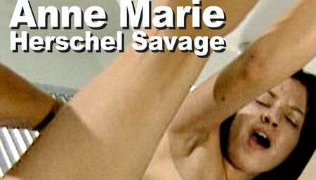Anne Marie & Herschel Savage stripped fucked cumshot