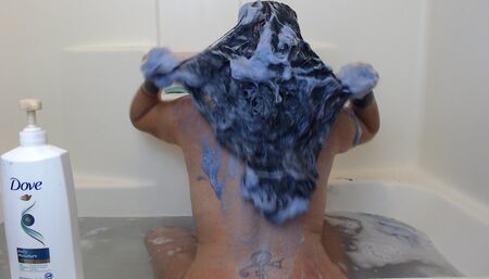 Dove shampoo wild super lathered long hair