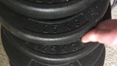 Weighted down and busted